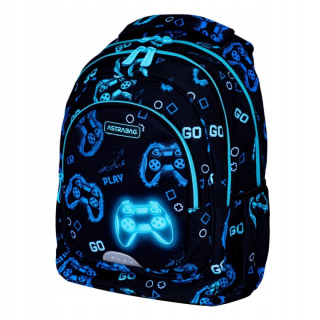 Viackomorový školský batoh AstraBag Multicolor 20 l
